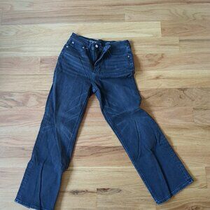 28 Slim Demi Boot J Crew Organic Cotton Black Jeans